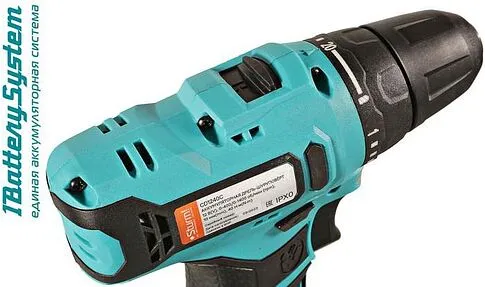 Дрель-шуруповерт Sturm CD1240C (с 2-мя АКБ, кейс)