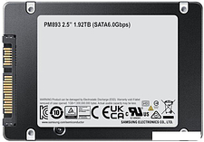 SSD Samsung PM893 480GB MZ7L3480HCHQ-00B7C