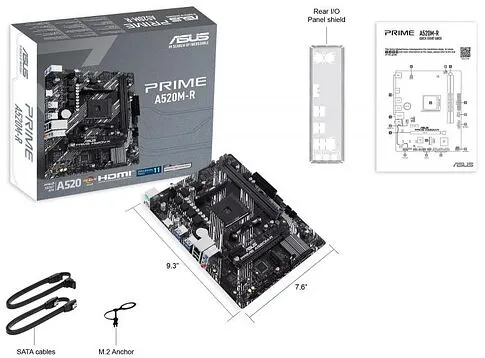 Материнская плата ASUS Prime A520M-R