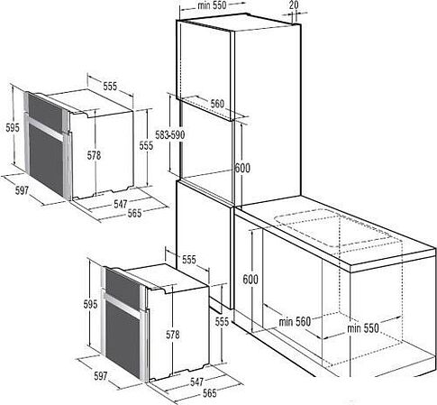 Духовой шкаф Gorenje BO87W