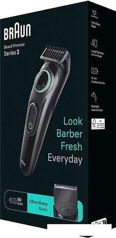 Триммер для бороды и усов Braun BT3411