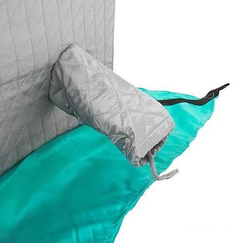 Палатка для зимней рыбалки Premier Fishing Куб PR-ISCC-150BG (бирюзовый/серый)