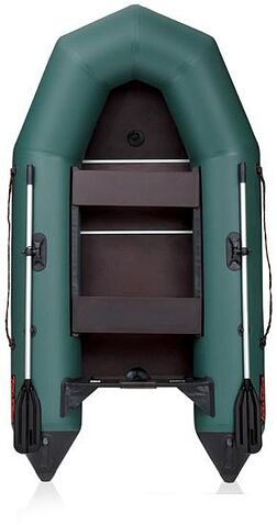 Моторно-гребная лодка Leader Тайга-270 Киль (зеленый)