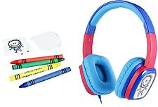 Наушники Harper HN-302 (синий/красный)