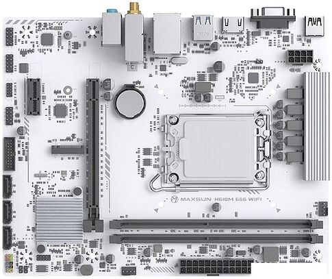 Материнская плата Maxsun MS-H610M 666 WIFI