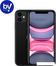 Смартфон Apple iPhone 11 128GB Воcстановленный by Breezy, грейд B (черный)