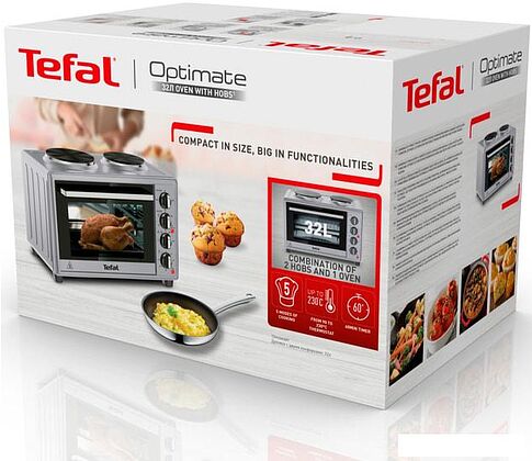 Мини-печь Tefal Optimate OF463D30