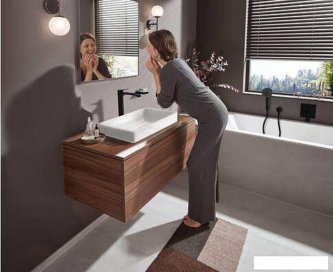 Душевая лейка Hansgrohe Pulsify Select S 105 3jet 24100670 (черный матовый)
