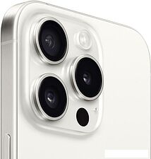 Смартфон Apple iPhone 15 Pro 128GB (белый титан)