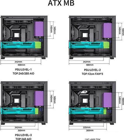 Корпус Jonsbo D41 STD (черный)