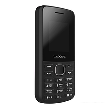 Кнопочный телефон TeXet TM-117 (черный)