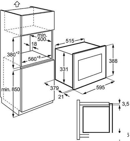 Микроволновая печь AEG MSB2547D-M