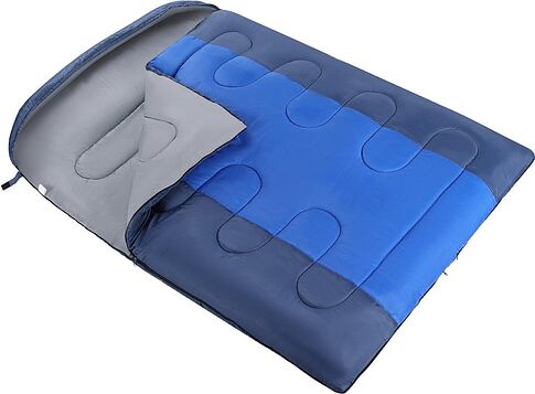 Спальный мешок Sundays ZC-SB018 (синий/темно-серый)