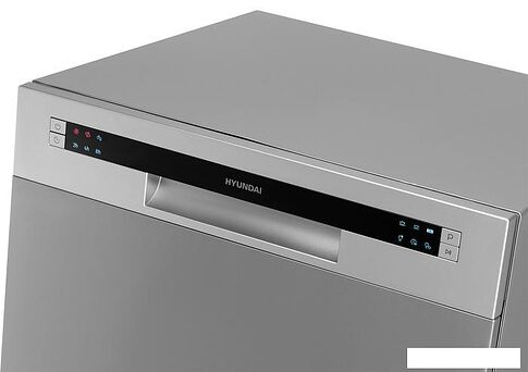Отдельностоящая посудомоечная машина Hyundai DT503 (серебристый)