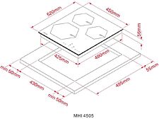 Варочная панель Monsher MHI 4505