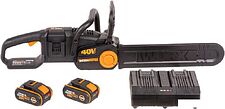 Аккумуляторная пила Worx Nitro WG385E (с 2-мя АКБ)