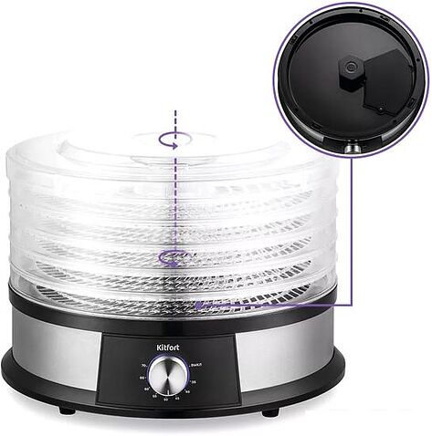 Сушилка для овощей и фруктов Kitfort KT-1930