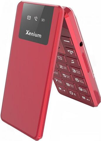 Кнопочный телефон Philips Xenium X600 (красный)