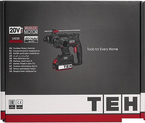 Перфоратор TEH LH220 (без АКБ)