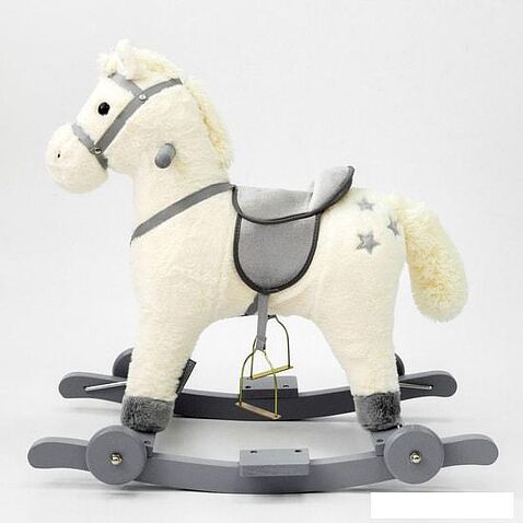 Качалка Amarobaby Prime Лошадка (белый)