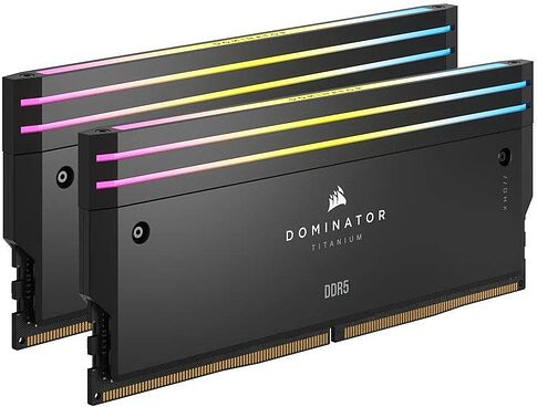 Оперативная память Corsair Dominator Titanium RGB 2x48ГБ DDR5 6600 МГц CMP96GX5M2B6600C32