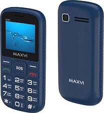 Телефон Maxvi B201 (синий) Телефон Maxvi B201 (синий)