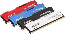 Оперативная память HyperX Fury White 2x4GB KIT DDR3 PC3-12800 HX316C10FWK2/8 Оперативная память HyperX Fury White 2x4GB KIT DDR3 PC3-12800 HX316C10FWK2/8