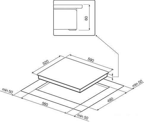 Варочная панель Graude IK 60.1 KS