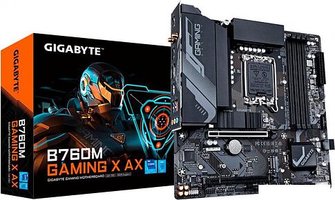 Материнская плата Gigabyte B760M Gaming X AX (rev. 1.2)