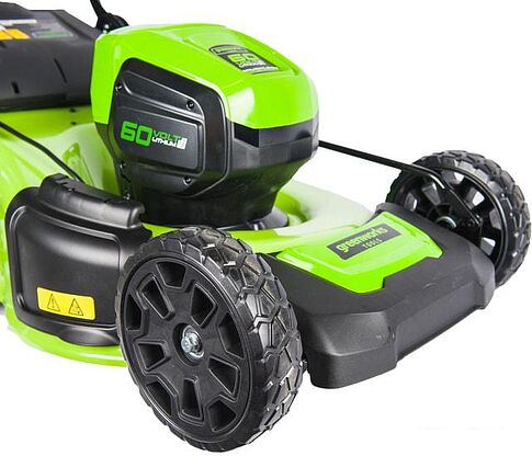 Колёсная газонокосилка Greenworks GD60LM46SP (с 1-м АКБ 4 Ah)
