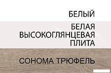 Журнальный столик Anrex Linate Typ 70 (белый/сонома трюфель) Журнальный столик Anrex Linate Typ 70 (белый/сонома трюфель)