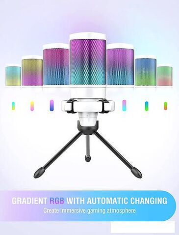 Проводной микрофон FIFINE A6V (белый)