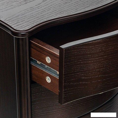 Комод Импэкс Leset Беатрис узкий 5 ящиков (орех/матовый лак)