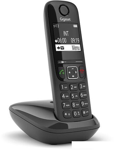 Радиотелефон Gigaset AS690 DUO (черный)