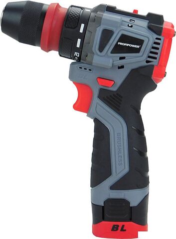 Дрель-шуруповерт Profipower BL-161B (с 2-мя АКБ, кейс)