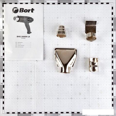 Промышленный фен Bort BHG-2000N-LK
