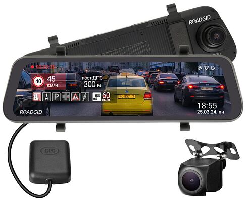 Видеорегистратор-зеркало Roadgid Blick 3 GPS