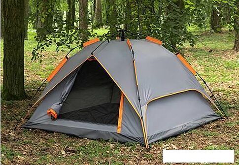 Треккинговая палатка Sundays ZC-TT035-3 (темно-серый/желтый)