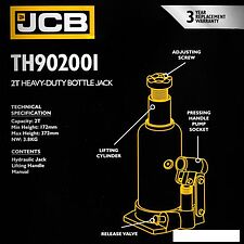 Бутылочный домкрат JCB TH902001 (2т)