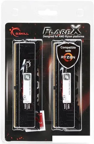 Оперативная память G.Skill Flare X 2x16GB DDR4 PC4-25600 F4-3200C16D-32GFX