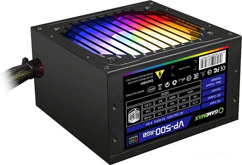 Блок питания GameMax VP-500-RGB