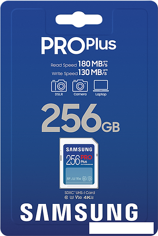 Карта памяти Samsung PRO Plus 2023 SDXC 256GB