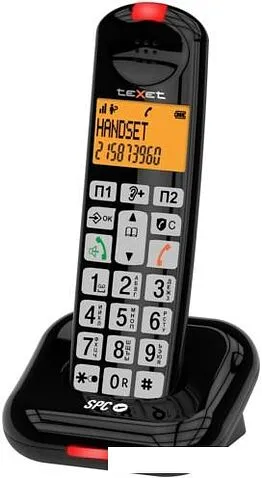 Радиотелефон TeXet TX-D7855A (черный)