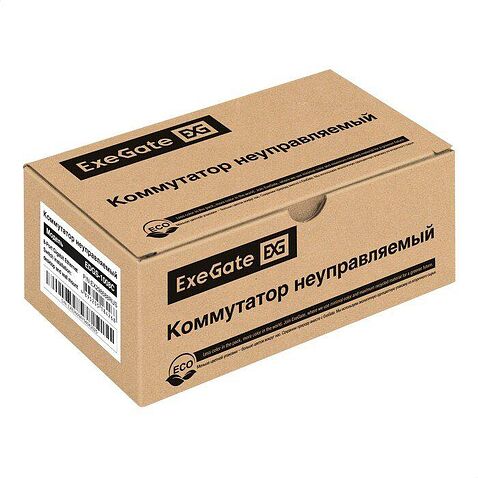 Неуправляемый коммутатор ExeGate EDGS-1008C