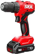 Дрель-шуруповерт Skil DL6280SE20 (с 2-мя АКБ, кейс)