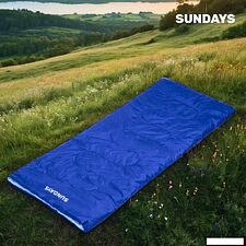 Спальный мешок Sundays ZC-SB001 (2шт, синий)