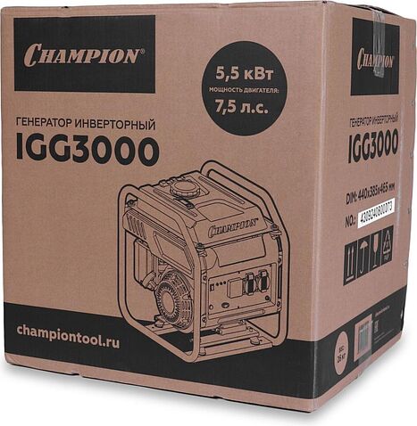 Бензиновый генератор Champion IGG3000