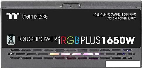 Блок питания Thermaltake Toughpower iRGB Plus 1650W Titanium TT Premium Edition PS-TPI-1650F3FDTx-1