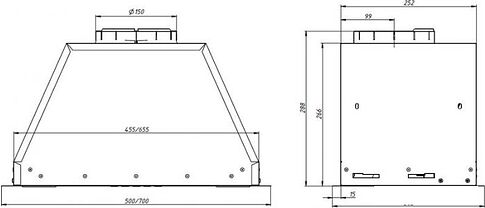 Кухонная вытяжка Franke Vera SS 72 305.0712.220