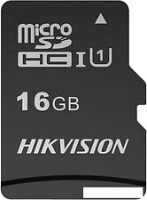 Карта памяти Hikvision microSDHC HS-TF-C1(STD)/16G/Adapter 16GB Карта памяти Hikvision microSDHC HS-TF-C1(STD)/16G/Adapter 16GB